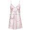 high quality shiny soft nightwear sleep suit satin fabric