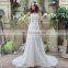 Wholesale Strapless Lace-Up Beaded Chiffon Wedding Dresses SQS035