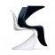 Fiberglass Modern S-shaped Chair