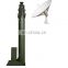 6m to 20m electro mechanical motorized antenna telescopic high mast mobile light tower