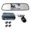 4.3 inch car dvr rearview mirror PZ604 Dual lens car dvr