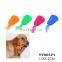 Round dog bite toys TPR soft chew dental toys for dog