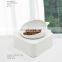 Non-skip Pets Feeder Bowl Magnetic Multi-angle Adjustable Bevel Cat Dog Bowl Neck Protection