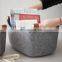 home use cute felt storage basket