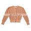 Spring and summer new girls cardigan hollow knit sunscreen shirt children's combed cotton thin air-conditioned shirt