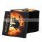 RTS Printing Polyester fire black cat happy halloween printing folding stool storage ottoman