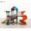 Patio plastic Climbing Frame push Swing Set playground with Accessories