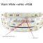 New products RGB+CCT LED Strip 5050 60led/meter 12v 24volt 5 in 1 chips  flexible strip