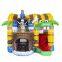Household Inflatable Jumper 0.55mm PVC Material Inflatable Bouncer Combo Customized Theme Inflatable Bouncy House For Kids