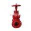 DIN BS5163 AWWA flange Resilient Seated rising stem os&y gate valve