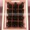 Custom Logo and Painted Beer Crate Wooden Bottle Shipping Crates