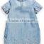 Factory Directly Wholesale Denim Jean Baby Dress