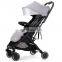 Automatic swing baby stroller baby cradle with leather visor