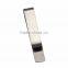 Vintage Mens Metal Silver Black Gold Tone Simple Necktie Tie Pin Bar Clasp Clip