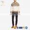 men winter heavy cashmere pullover Intarsia sweater