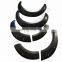 For  Mitsubishi Pajero ABS Plastic Black Wheel Arch Fender Flare with rivet