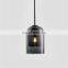 North single head chandelier individual glass small droplight restaurant hanging lamp