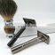 Men's Metal Safety Shaving Razor With Twin Blades