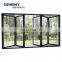 70 series frame aluminium frame tempered glass window lowe double glass sliding doors