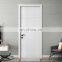 Home bedroom door modern simple solid wood composite door soundproof room white paint door