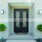 The design of the kerala  double door iron pipe door of the front