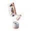 Wellness paper core glass bottle gift box with round cardboard cylinder coffee pot paper tube