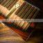 Fadley custom cigar box wood grain large perspective window double-layer cigar moisturizing box