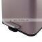Hot sale metal 5L pedal bin rectangular home foot operated pedal bin bathroom cleaning tool foot pedal bin