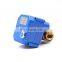 CWX-25S mini electric actuator motor valve 5V 12V 24V 110V 220V 2 way 3 way motorized electric three way valve