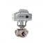 Electric motorized  truck water drain water control valve with industrial actuator