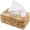 Tissue Dispenser Box Make From Water Hyacinth In Vietnam/Water Hyacinth Eco Friendly Tissue Box Holder Cover Cheap Price