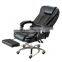 cheap price modern home office furniture leather executive ergonomic desk chair massage office chair with footrest