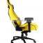 2021 fashion high end good quality ergonomic 4D armrest reclining gaming chair with footrest and massage suit for European Marke