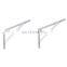 Lower price hidden mantel brackets long hinged shelf brackets