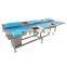 Lettuce  leaf Vegetables Spinach Cutting Washing Drying Full Automatic Processing Machine Line
