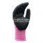 Ladies Women Pink Safety Latex Foam Rubber Coated Garden Work Gloves
