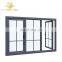 USA house villa NFRC high energy efficiency performance triple glass aluminum french casement windows