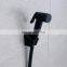Black toilet bidet spray hand held sprayer toilet faucet