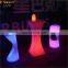 event furniture club stool/indoor and outdoor led funiture rechargeable luminous tables and chairs colorful light up sofa chair