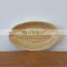 Hot Sale Leaf Shaped Spun Bamboo Plate, Handmade Serving Tray With Custom Lacquer Outside Wholesale