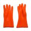 Heavy duty winter industrial gloves PVC coated keep warm for cold place thick winter gloves