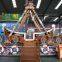 Hotfun Small Playground Outdoor Kiddie Ride No Electric Mounted Pirate Ship With Trailer