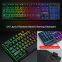 Amazons top TF400 gaming wired keyboard mouse 4 in 1 combos keyboard mouse mousepad speaker set for tablets