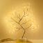 Tabletop LED Tree String Light Copper Wire Tree Lights DIY Artificial Light Tree Lamp Decor Gift Home Wedding Festival Holiday