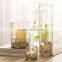 Glass Dispaly Hurricane Pillar Votive Taper Candle Cups
