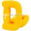 Cast Iron Neoprene Dipping Dumbbell Yellow 4kg
