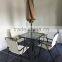 Outdoor Furniture Garden Pool Yard table With umbrella Hole in Middle