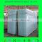 Milk white laminated glass with PVB film