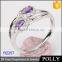 Custom silver big stone sample wedding ring designs for women