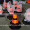 50cm Black Industrial Rubber Road Safety Cone